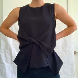 Black Zara Sleeveless Blouse